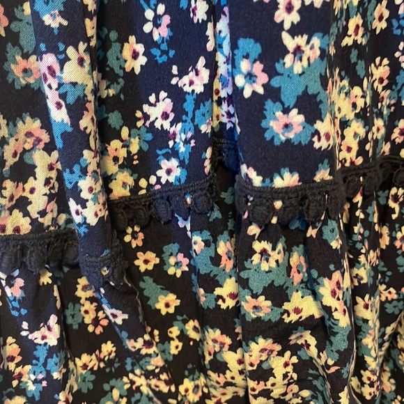 Blue Floral Sundress - Picture 2 of 3